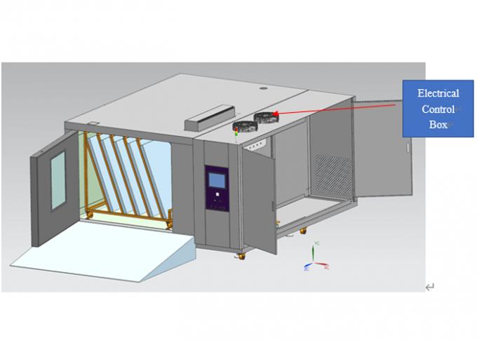 IEC 1251 Kamer voor constante temperatuur en vochtigheid met PLC-besturing voor zonnepaneltests 4
