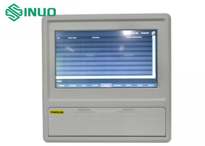 De Gegevensregistreerapparaat 100 van CEI 60335-1 Kanalenlcd het Scherm voor Temperatuurmeting en Registreertoestel 0