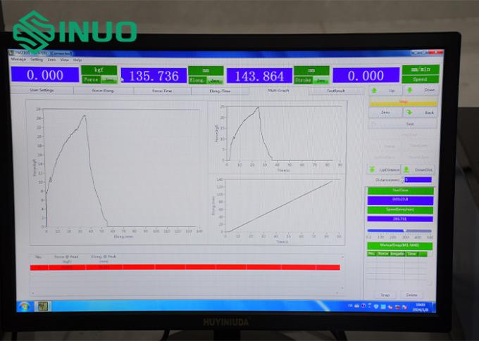 IEC60947-1 treksterkte testmachine met testbereik 50KN neemt computerbesturing aan 0