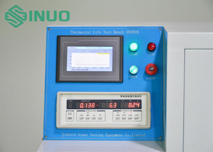 Termostaat testbank voor de temperatuurmeting van lampen met PLC IEC 60598-1 1