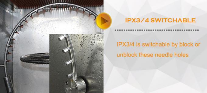 Oscillerend de Buis Bespuitend Water van CEI 60529 IPX3 IPX4 tegen IP Code Testende Kamer 1