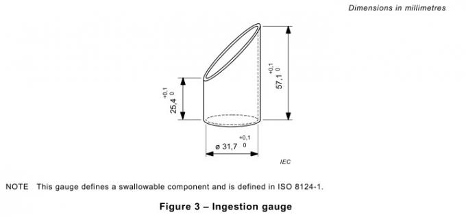 De Maat van de het Roestvrije staalopname van CEI 62133 voor Kleine Cel en Batterijveiligheidsinformatie 0