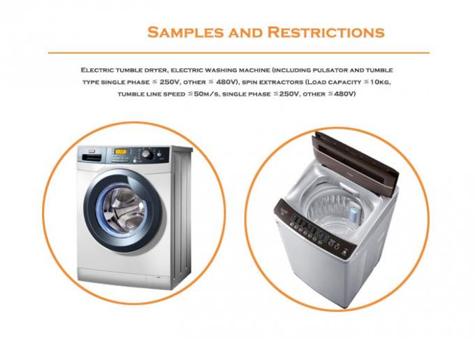 Dubbele Postenwasmachine iec60335-2-7 Deurduurzaamheid het Testen Materiaal 0