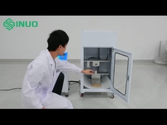 IEC 60335-2-81 Figuur 101 Apparatuur voor de buigproef voor voetverwarmers