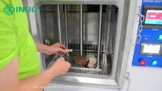 Explosierisicotest voor de batterij! IEC 62133 Simulatie van interne kortsluiting