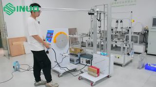 IEC 60335-2-24 Impact Test Demo Valproef met stalen kogel voor de veiligheid van de behuizing