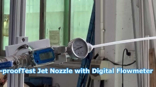 IPX5 jetmondstukset met digitale flowmeter SN447B