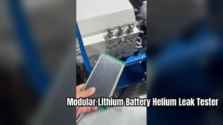 Modulaire lithiumbatterij helium massaspectrometer lekdetector