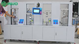 PV-connectorbetrouwbaarheidstester UL 6703-trektestsysteem met 4 stations voor zonneconnectoren